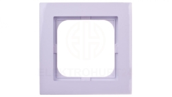 AS Ramka pojedyncza biała R-1G/00