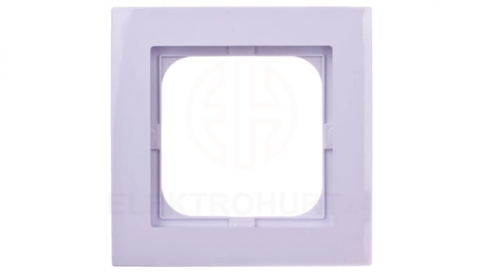 AS Ramka pojedyncza biała R-1G/00