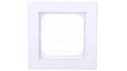 SONATA Ramka pojedyncza biała R-1R/00