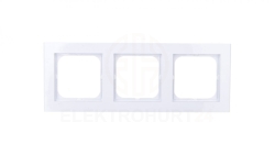 SONATA Ramka potrójna biała R-3R/00