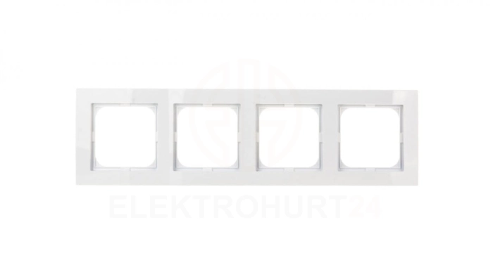 AS Ramka poczwórna biała R-4G/00