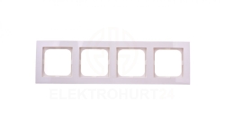 AS Ramka poczwórna ecru R-4G/27