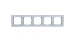SONATA Ramka pięciokrotna biała R-5R/00