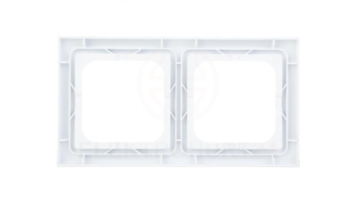 AS Ramka podwójna do łączników IP44 biała RH-2G/00