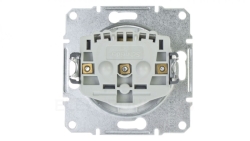 ASFORA Gniazdo pojedyncze z/u bez ramki białe EPH2800721