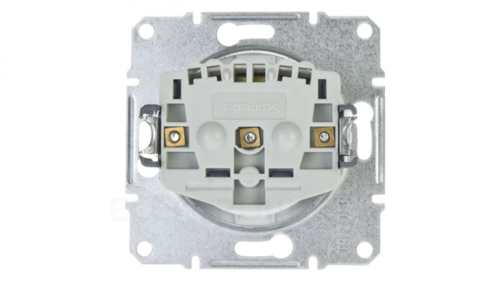 ASFORA Gniazdo pojedyncze z/u bez ramki białe EPH2800721