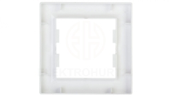ASFORA Ramka pojedyncza biała EPH5800121