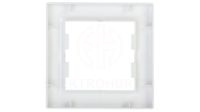 ASFORA Ramka pojedyncza biała EPH5800121