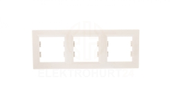 ASFORA Ramka potrójna pozioma kremowa EPH5800323