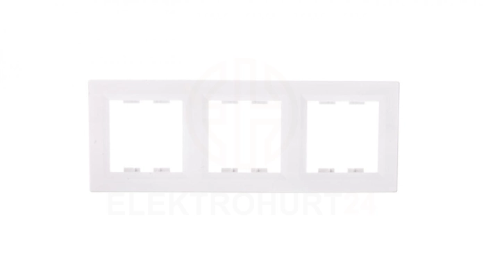 ASFORA Ramka potrójna pionowa biała EPH5810321