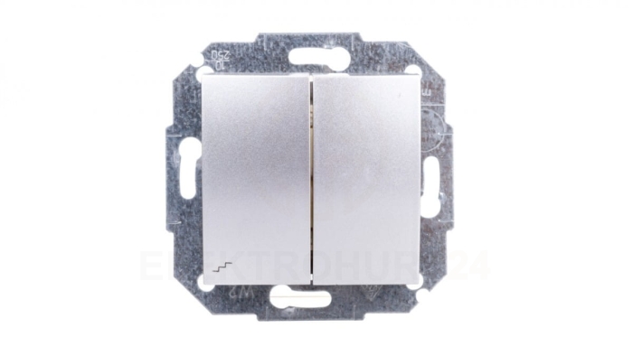 CARLA Łącznik podwójny schodowy srebrny 1718-16