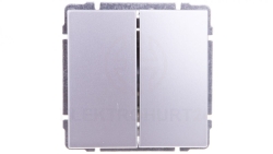 KOS66 Łącznik świecznikowy aluminium 664015