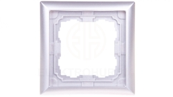 KOS66 Ramka pojedyncza aluminium 664081