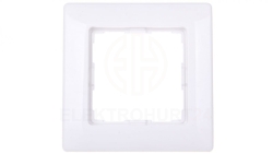 VENA Ramka pojedyncza biała 510481