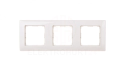 VENA Ramka potrójna biała 510483