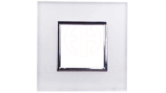 DANTE Ramka pojedyncza szkło PERL GLASS 4504181