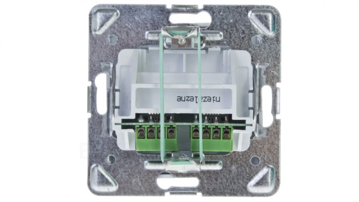 IMPRESJA Gniazdo telefoniczne podwójne RJ11 niezależne białe GPT-2YN/m/00