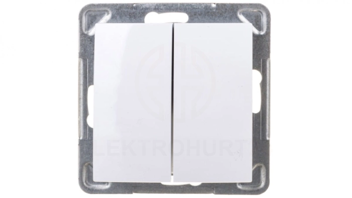 IMPRESJA Łącznik świecznikowy biały ŁP-2Y/m/00