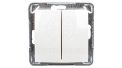 IMPRESJA Łącznik schodowy + pojedynczy ecru ŁP-9Y/m/27