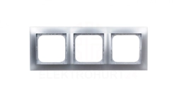 IMPRESJA Ramka potrójna srebrna R-3Y/18