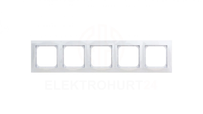 IMPRESJA Ramka pięciokrotna biała R-5Y/00
