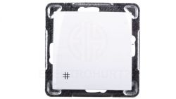 IMPRESJA Łącznik krzyżowy biały ŁP-4Y/m/00