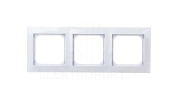 IMPRESJA Ramka potrójna biała R-3Y/00