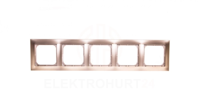 IMPRESJA Ramka pięciokrotna złoty metalik R-5Y/28