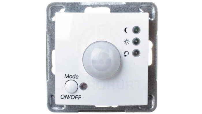 IMPRESJA Elektroniczny czujnik ruchu biały ŁP-16Y/m/00