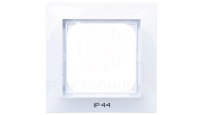 IMPRESJA Ramka pojedyncza do łączników IP44 biała RH-1Y/00