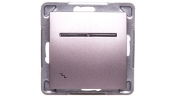 IMPRESJA Łącznik schodowy z podświetleniem tytan ŁP-3YS/m/23