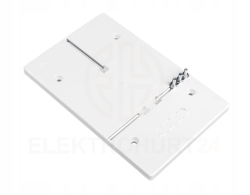 Tablica licznikowa 1F bez zabezpieczeń szara 10.13