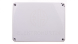 Puszka n/t hermetyczna pusta z osłabieniami 198x148x67 IP65 szara PH-3C.2 28.302