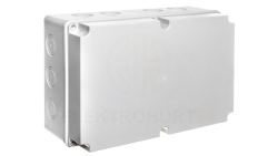 Puszka n/t hermetyczna pusta z osłabieniami 348x228x142 IP65 szary PH-5A.2 28.52