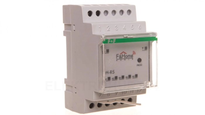 FiHome Radio Przekaźnik pięciokanałowy na szynę DIN rH-R5