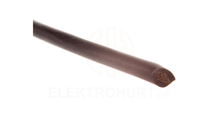 Przewód silikonowy SiF 1x2,5 czarny 300/500V 23701 /100m/