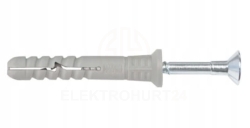 Wkręt-met kołek FI 8,0x60mm wkręt 4,9x65mm 100szt