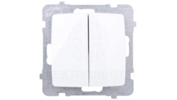 KARO Łącznik świecznikowy biały ŁP-2S/m/00