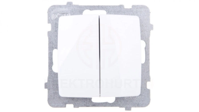 KARO Łącznik świecznikowy biały ŁP-2S/m/00