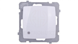 KARO Łącznik krzyżowy biały ŁP-4S/m/00