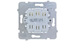 KARO Łącznik schodowy podwójny srebrny perłowy ŁP-10S/m/43