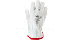 Rękawice ze skóry licowej bydlęcej rozmiar 8 FBN4908