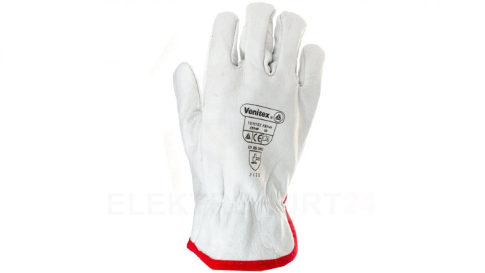 Rękawice ze skóry licowej bydlęcej rozmiar 8 FBN4908