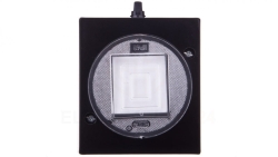 LAMBDA Łącznik hermetyczny pojedynczy IP44 czarny ŁNH-1LC/25