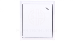 FALA Łącznik hermetyczny schodowy IP44 biały ŁNH-3H/00