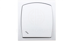 MADERA Łącznik hermetyczny schodowy IP44 biały ŁNH-3N/00