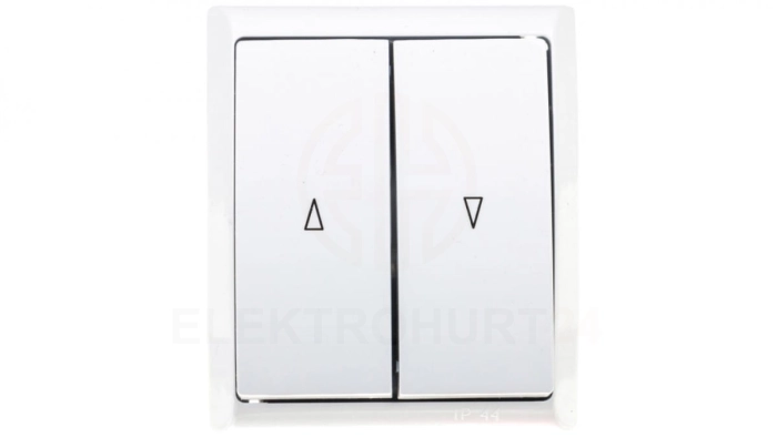 FALA Łącznik hermetyczny żaluzjowy IP44 biały ŁNH-7H/00