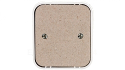 PI Puszka natynkowa pojedyncza biała PWP-3P/00