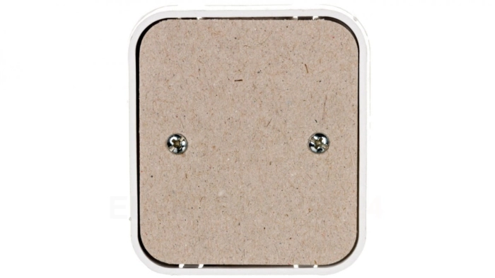 PI Puszka natynkowa pojedyncza biała PWP-3P/00