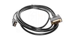 Kabel adapter HDMI Highspeed 1.3 Typ HDMI A/DVI-D(18+1), M/M czarny 3m AK-330300-030-S
